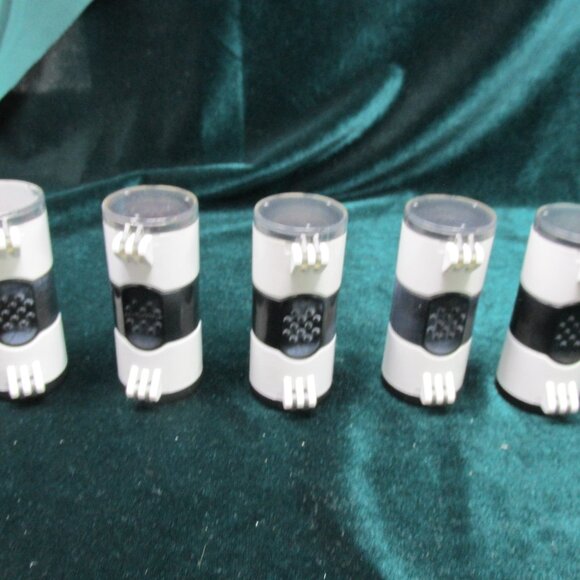 5 Rubber Custom Self-Inking Stamps, 2 designs on each stamper. - Picture 5 of 6